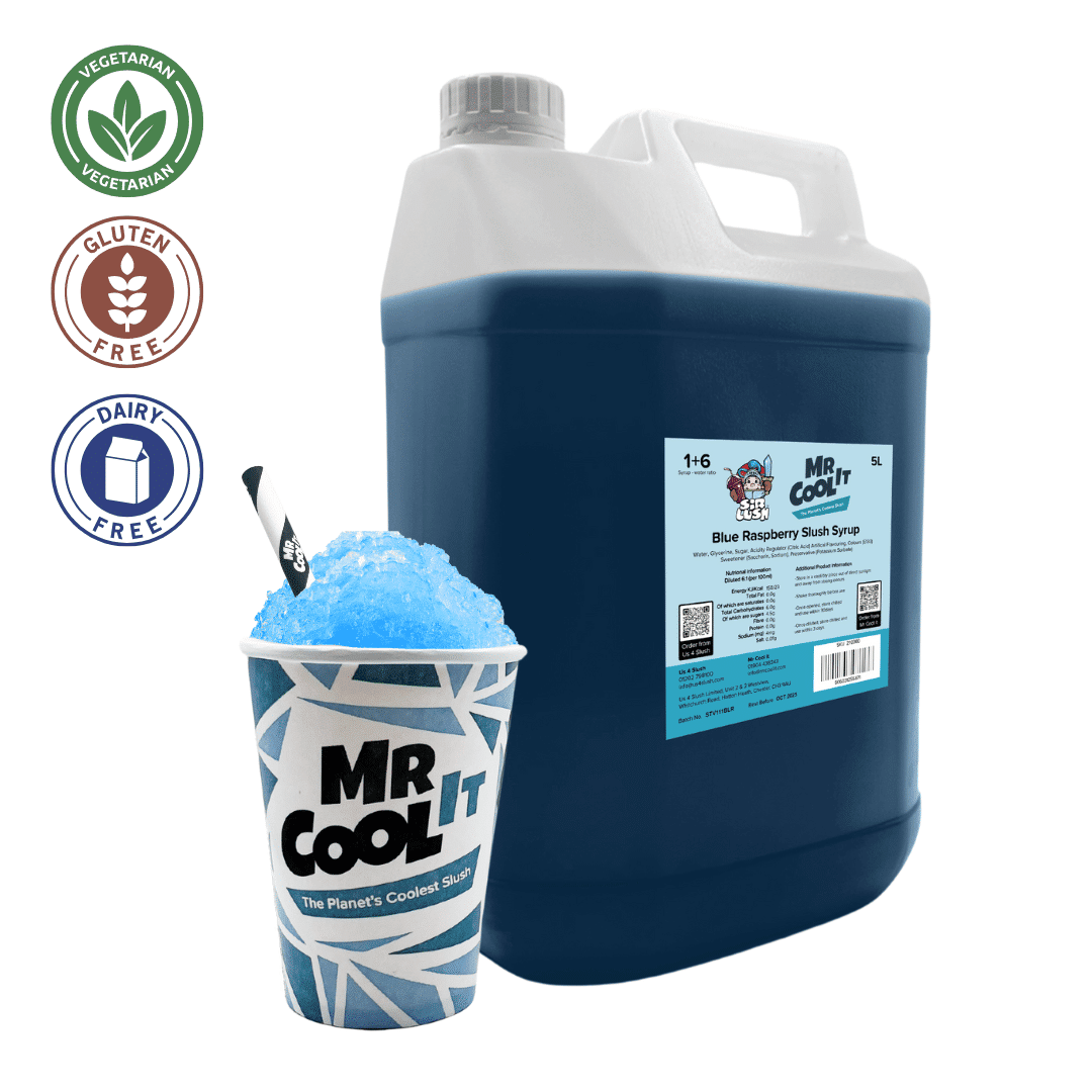 Blue Raspberry Slush Syrup (1 x 5L)