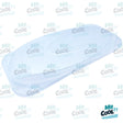 Clear plastic flat lid for CAB Skyline slush machines suitable for 6 or 10 litre bowls