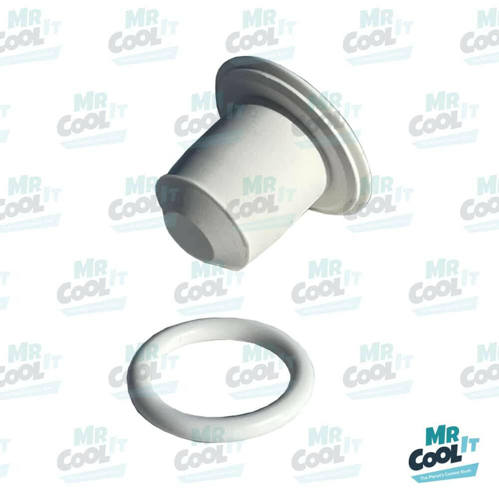 CAB O Ring & Tap Handle Bung in White