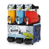 MR COOL IT REGULAR TRIPLE SLUSH MACHINE (3 x 10L) & STARTER PACK