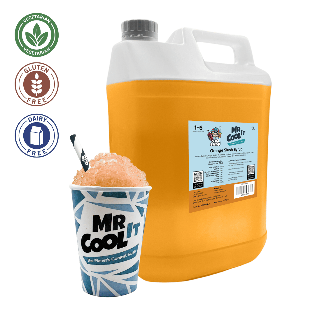 Orange Slush Syrup (1 x 5L)