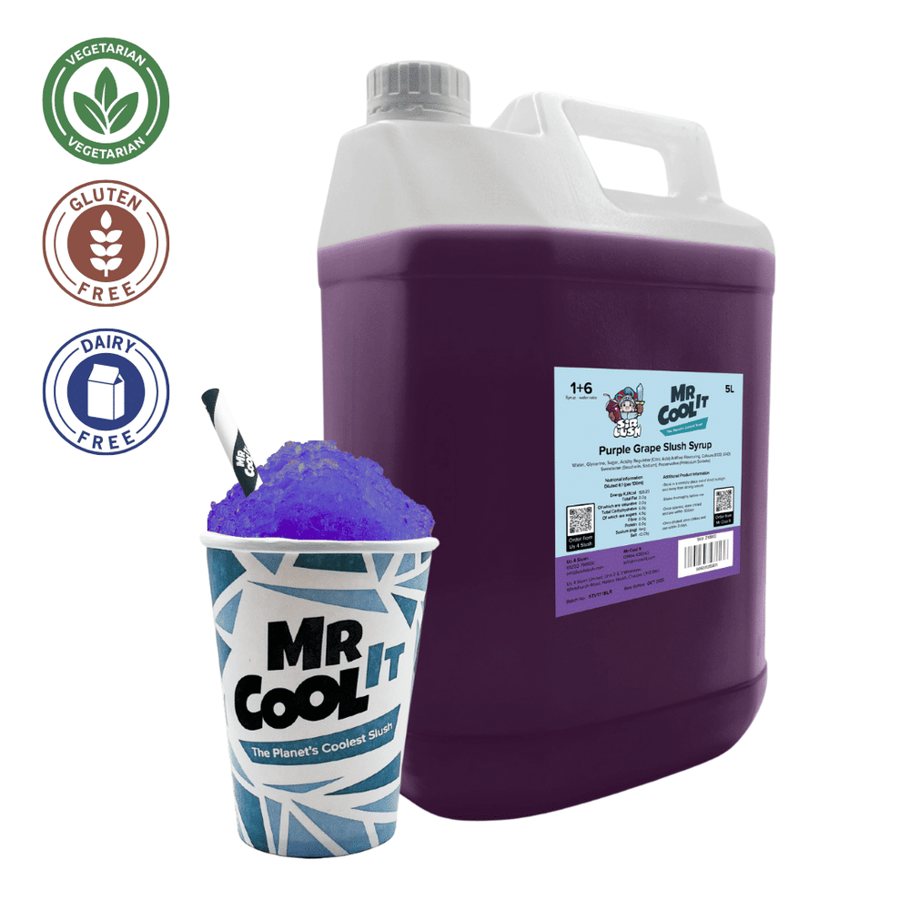 Purple Raspberry Slush Slush Syrups | 20+ Flavours | Delicious Slushy Syrups