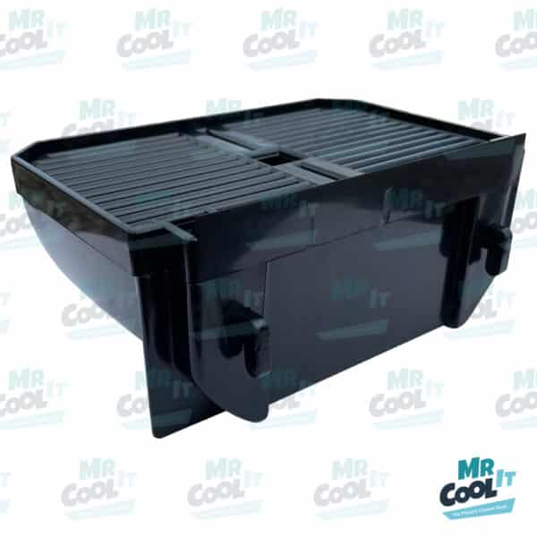 CAB 709B Black Drip trap for flat front panel slush machines