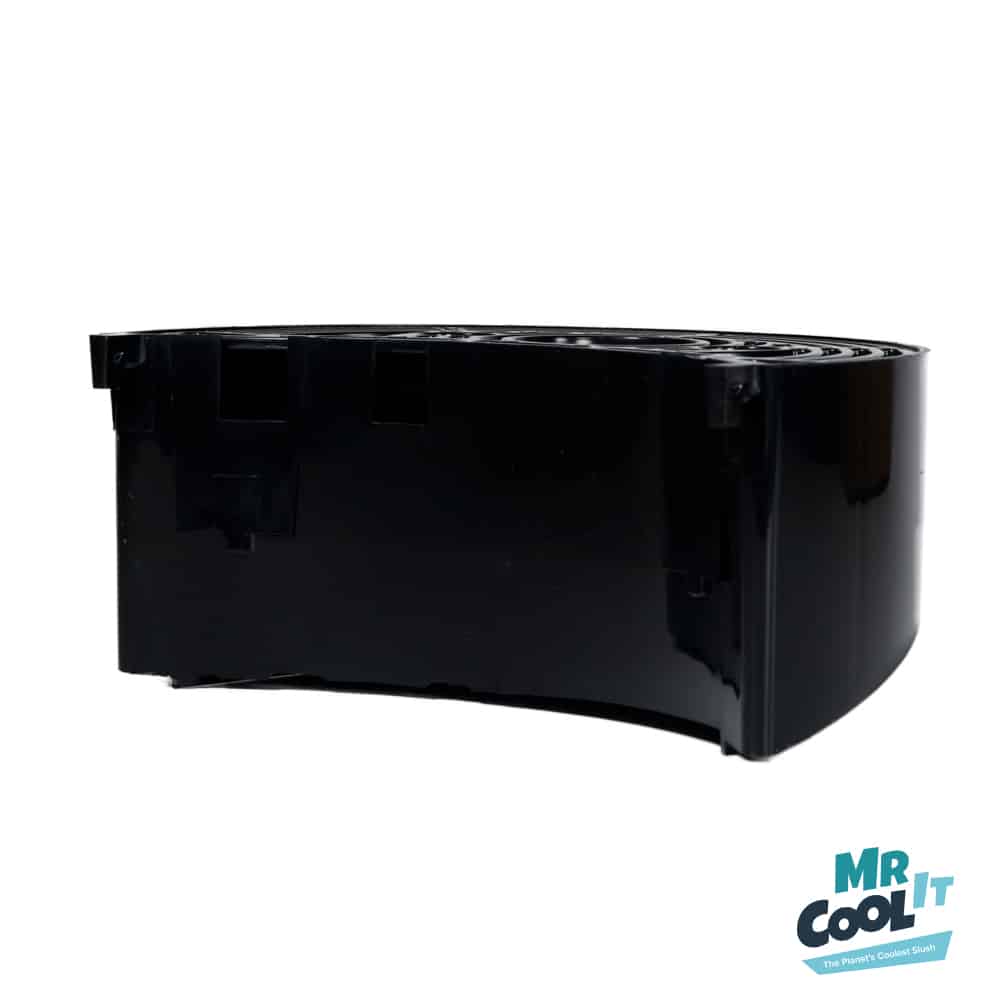 CAB slush machine black drip tray curved image 3